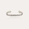 Bracelet Liane jonc grand modèle argenté
