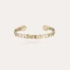 Bracelet Liane jonc grand modèle doré
