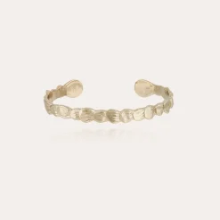 Bracelet Liane jonc grand modèle doré