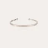 Bracelet Lino grand modèle argenté