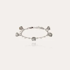 Bracelet Lucce Serti argenté