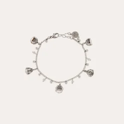 Bracelet Lucce Serti argenté