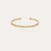 Bracelet Lyre jonc petit modèle doré
