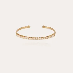 Bracelet Lyre jonc petit modèle doré