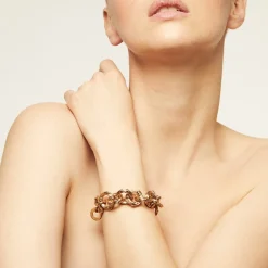 Bracelet Maille Ariane doré
