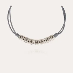 Bracelet Maman argenté