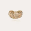 Bracelet manchette Izzia doré