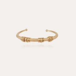 Bracelet Maranzana martelé doré