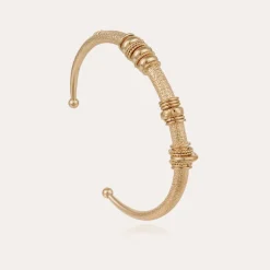 Bracelet Maranzana martelé doré