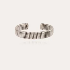 Bracelet Milos grand modèle argenté