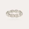 Bracelet Moki grand modèle argenté