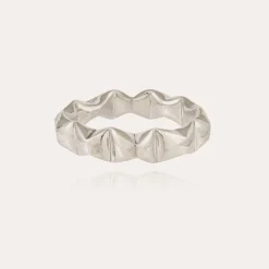 Bracelet Moki grand modèle argenté
