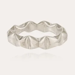 Bracelet Moki grand modèle argenté