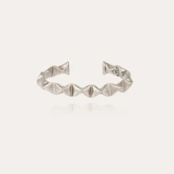 Bracelet Moki jonc grand modèle argenté