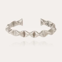 Bracelet Moki jonc grand modèle argenté