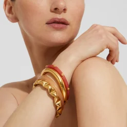 Bracelet Moki petit modèle doré