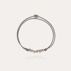 Bracelet Papa argenté