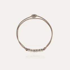 Bracelet Papa argenté