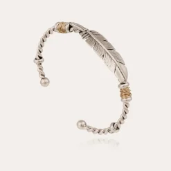Bracelet Penna jonc grand modèle bicolore