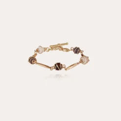 Bracelet Perla Serti doré