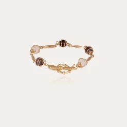 Bracelet Perla Serti doré
