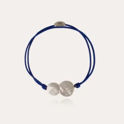 Bracelet Platine grand modèle argenté