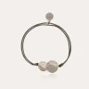 Bracelet Platine grand modèle argenté