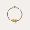 Bracelet Platine grand modèle doré