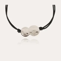 Bracelet Platine grand modèle argenté