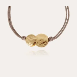 Bracelet Platine grand modèle doré