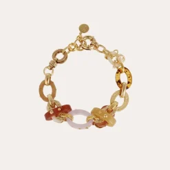 Bracelet Prato acétate doré