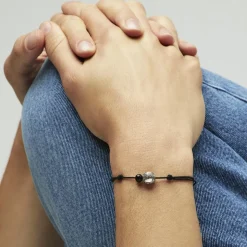 Bracelet Pétanque argenté