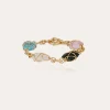 Bracelet Rainbow multi doré