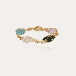 Bracelet Rainbow multi doré