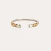 Bracelet Sari grand modèle bis bicolore