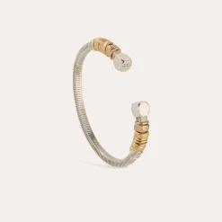 Bracelet Sari grand modèle bis bicolore