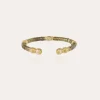 Bracelet Sari raphia acetate doré