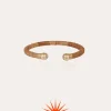 Bracelet Sari strass doré - Osier - Collection 55 ans