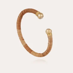 Bracelet Sari strass doré - Osier - Collection 55 ans