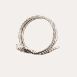 Bracelet Serpent argenté