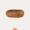 Bracelet Tojo doré - Osier - Collection 55 ans