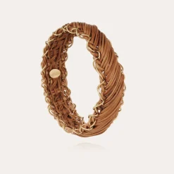 Bracelet Tojo doré - Osier - Collection 55 ans