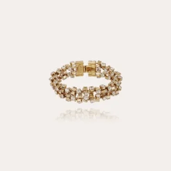 Bracelet Trevise double doré