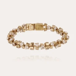 Bracelet Trévise strass doré
