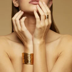 Bracelet Wave doré