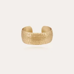 Bracelet Wild grand modèle doré