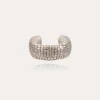 Bracelet Wild grand modèle argenté