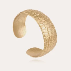 Bracelet Wild grand modèle doré