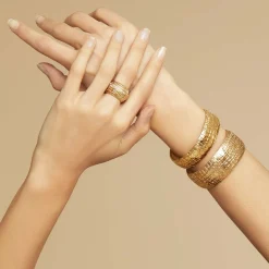 Bracelet Wild moyen modèle doré