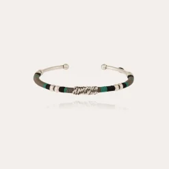 Bracelet Zanzibar grand modèle argenté